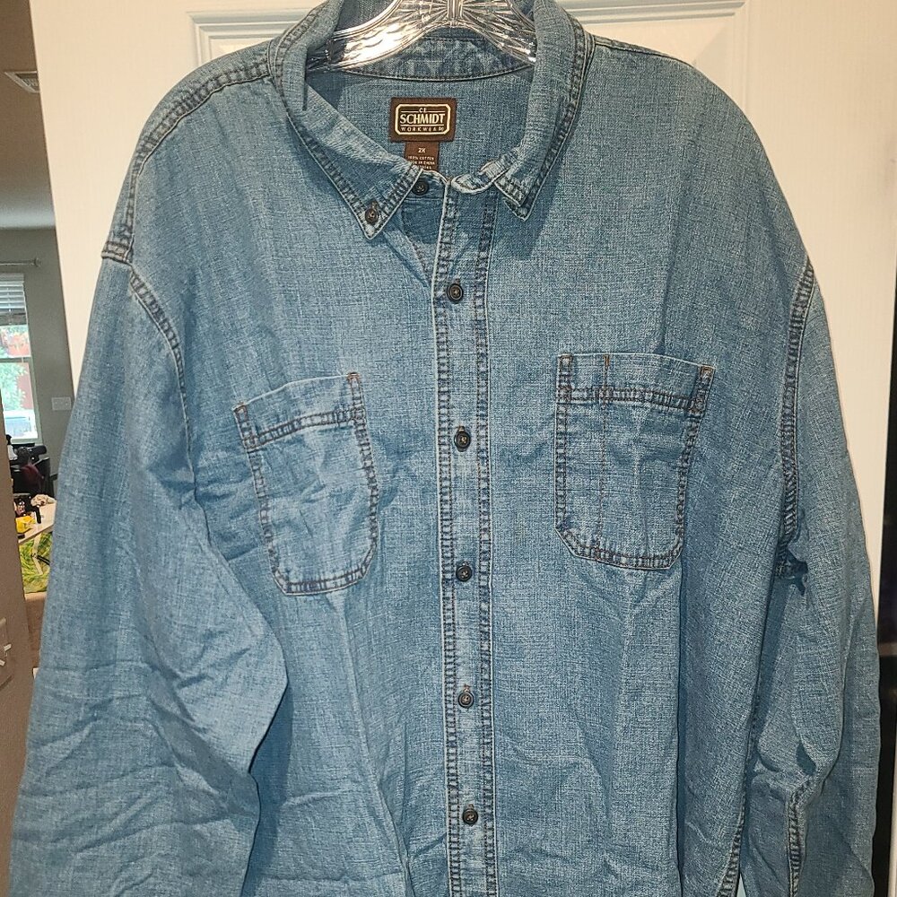 Vintage Schmidt Workwear Denim Shirt